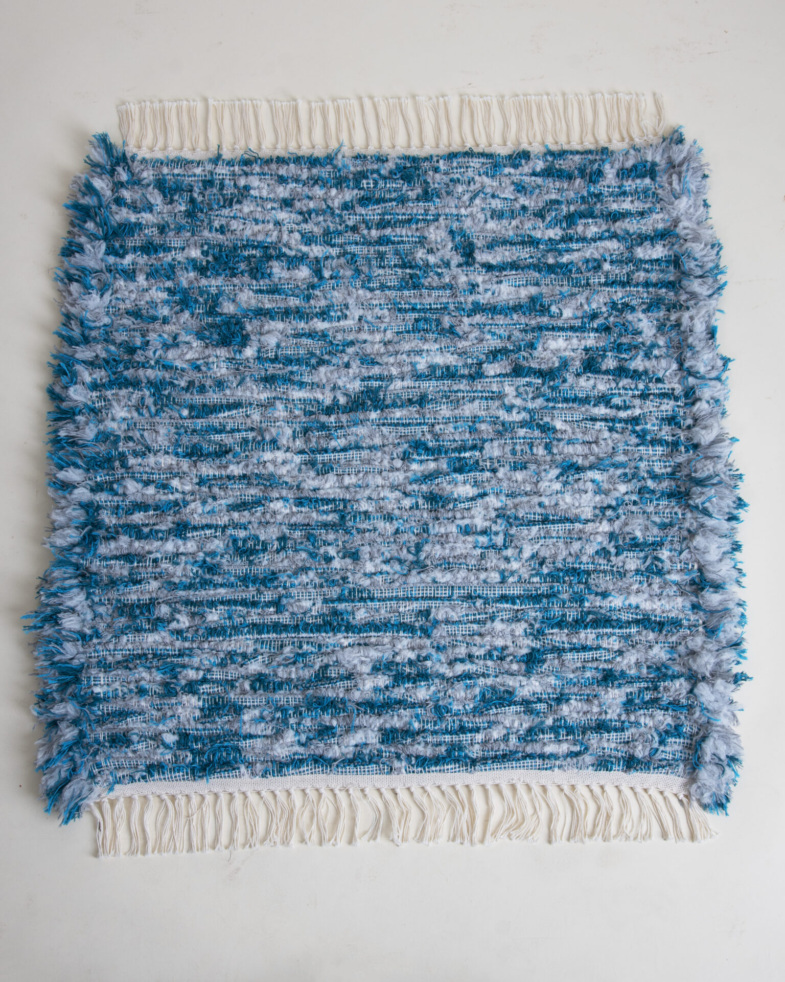 A blue color thread product A blue color thread product