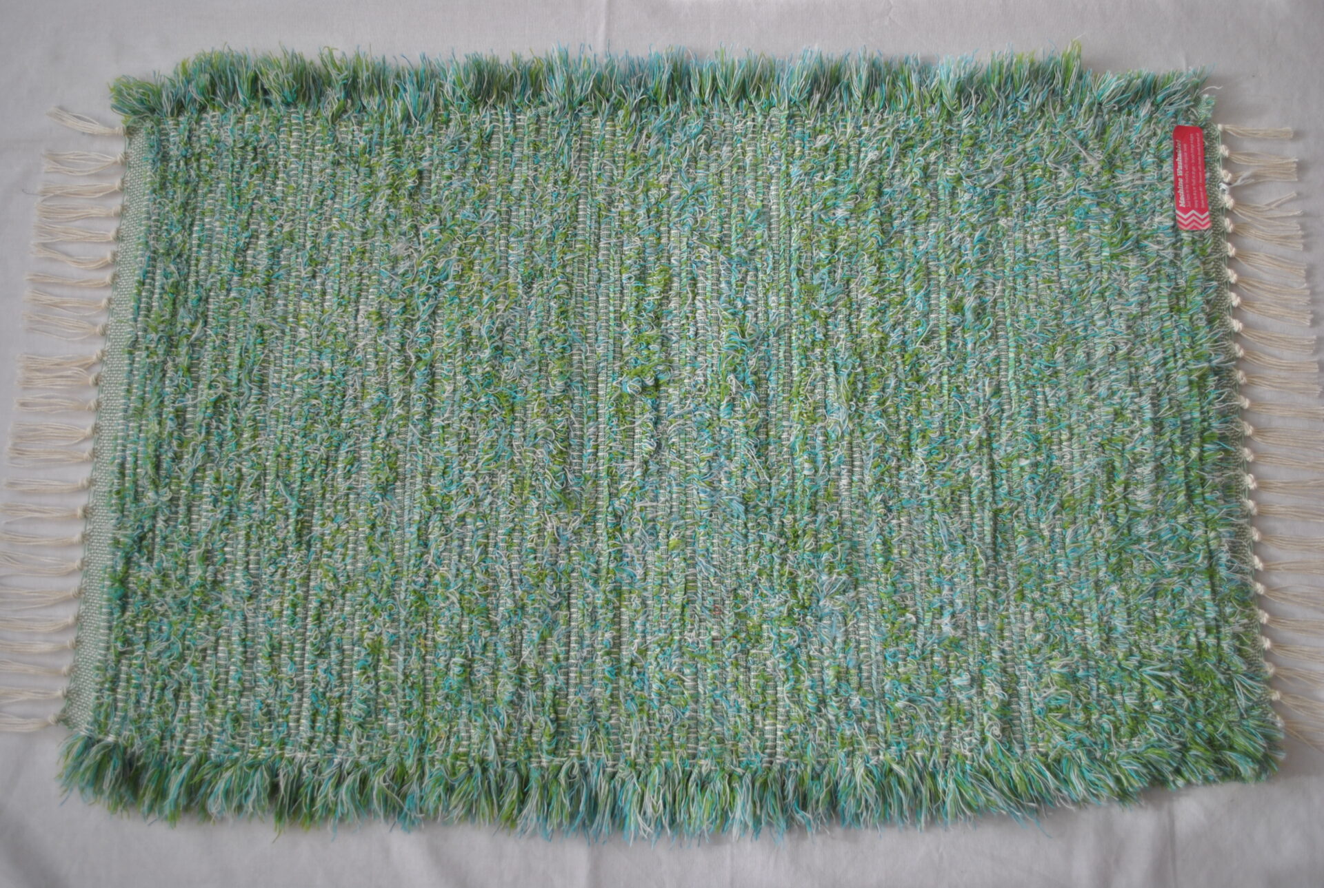 Fluffy Rug, Seafoam Paradise, 29x18