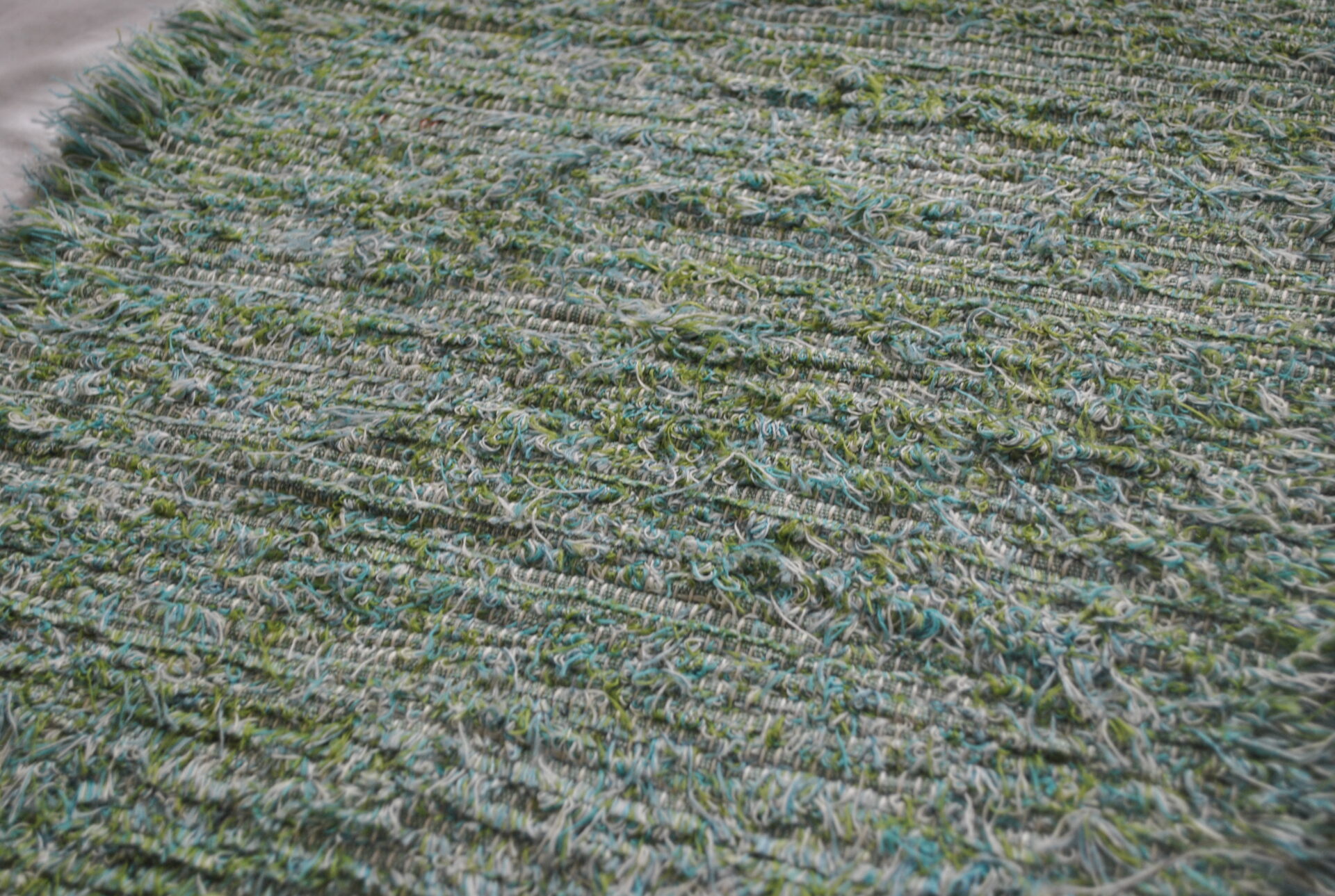 Fluffy Rug, Seafoam Paradise, 29x18 - Image 7