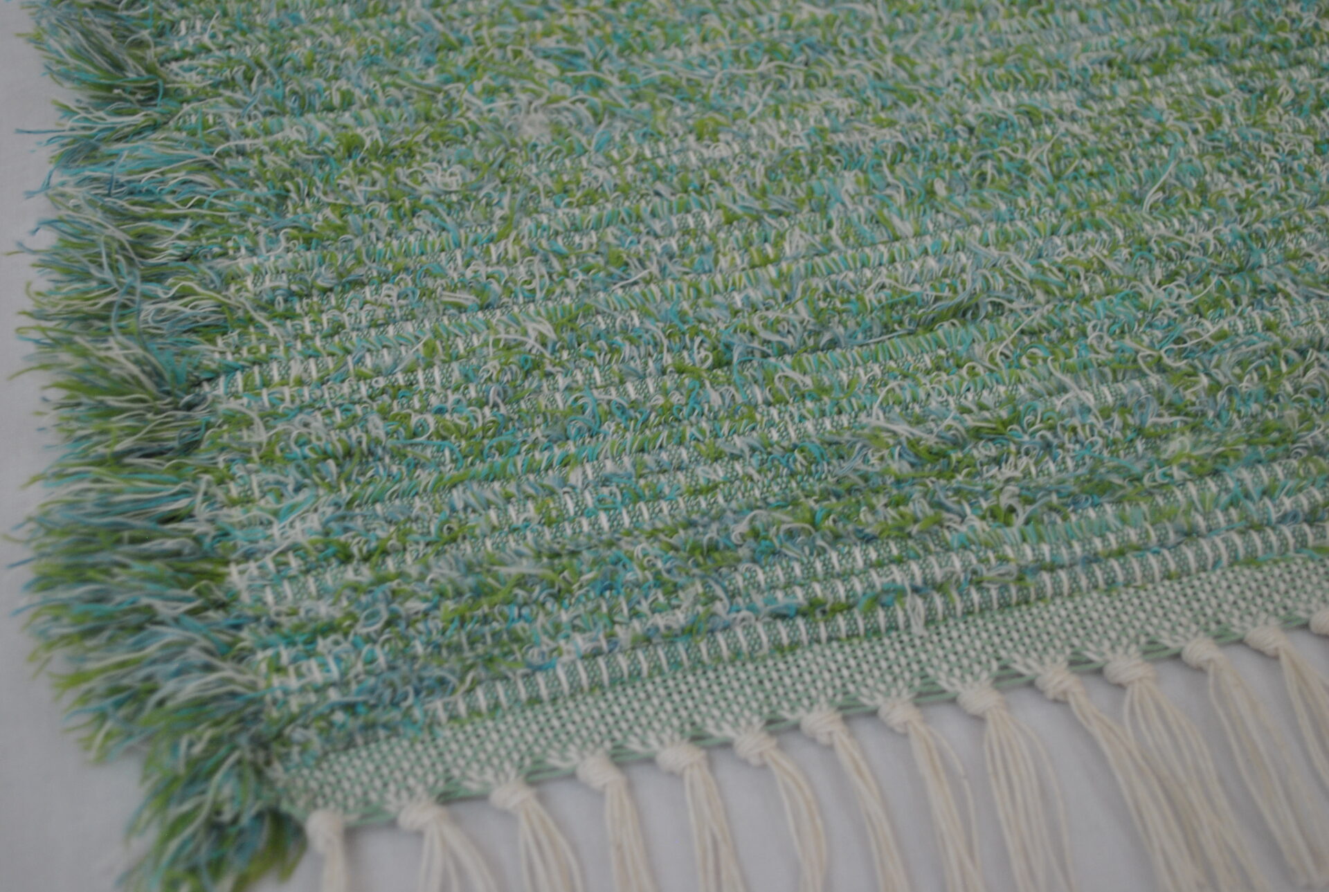 Fluffy Rug, Seafoam Paradise, 29x18 - Image 5