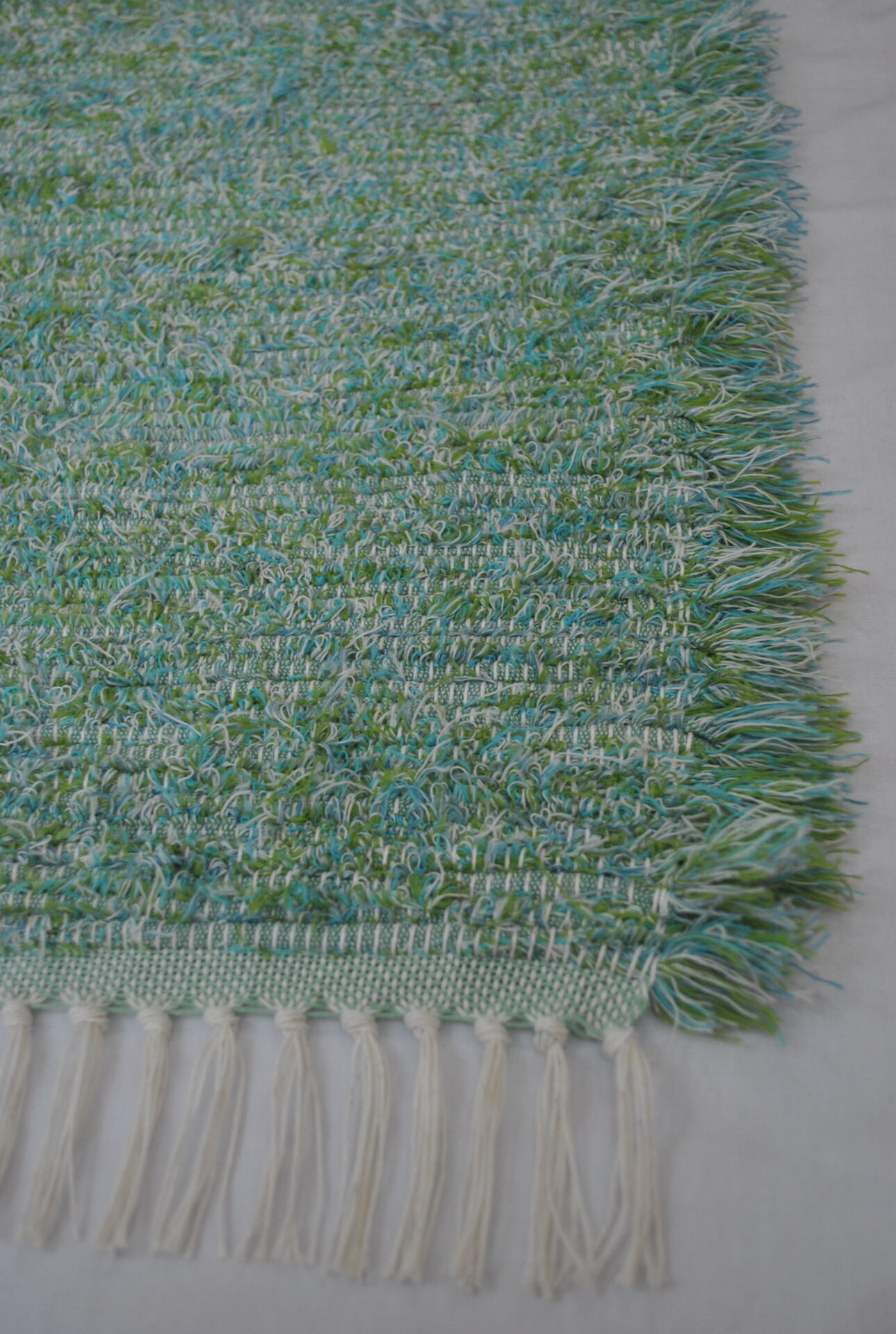 Fluffy Rug, Seafoam Paradise, 29x18 - Image 3