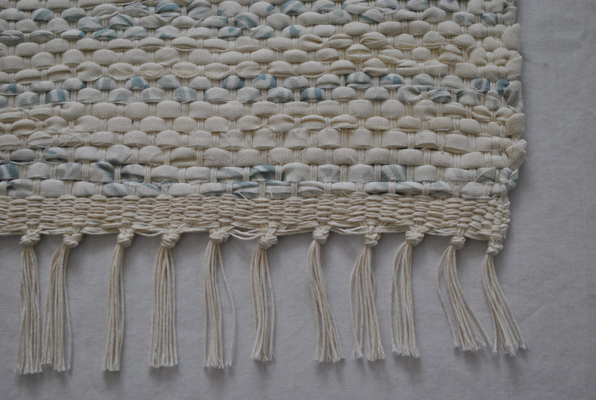 Cotton Rug, Ice Ice Baby, 28x25 - Image 3