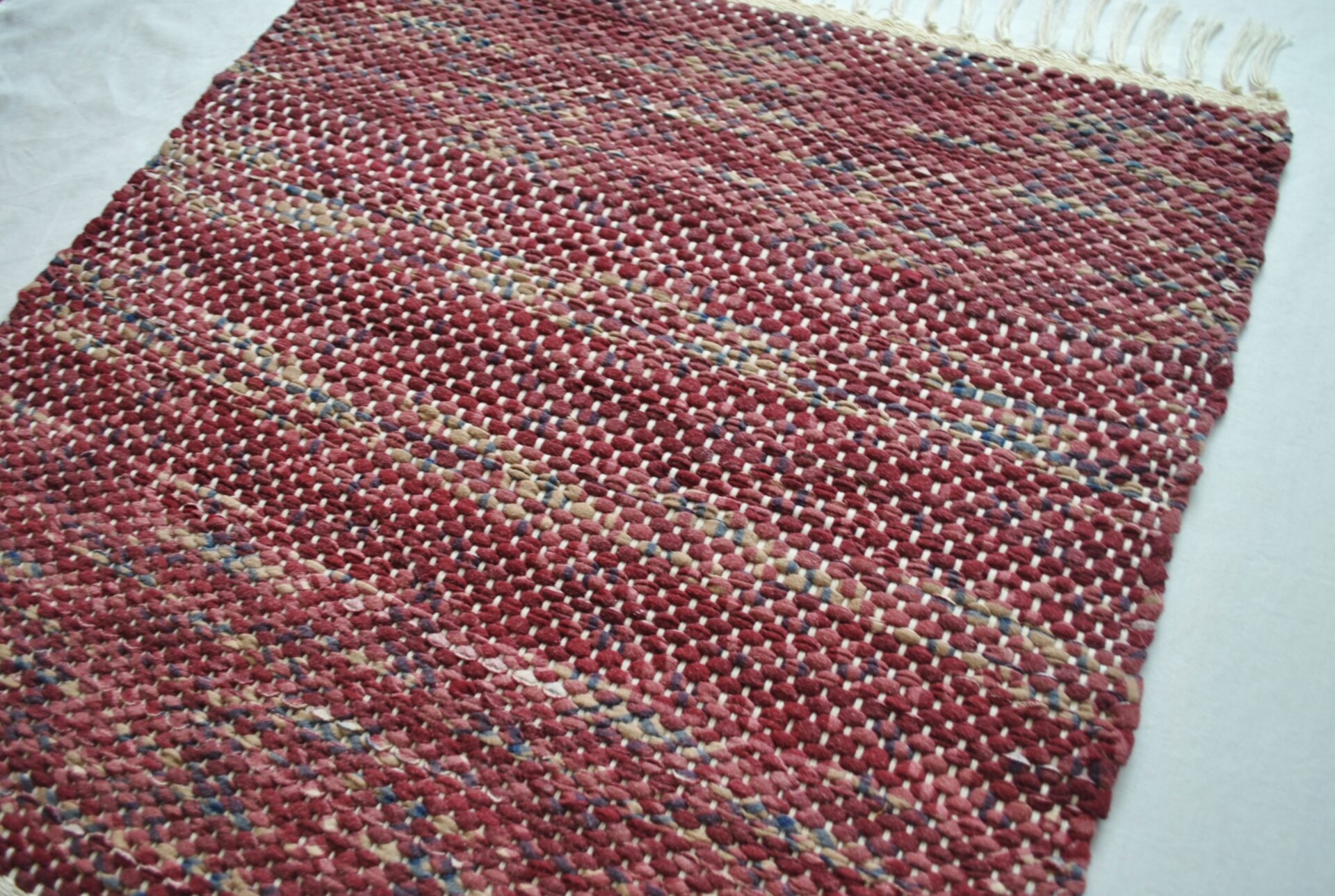 Cotton Rug, Gentle Beauty, 26x25 - Image 4