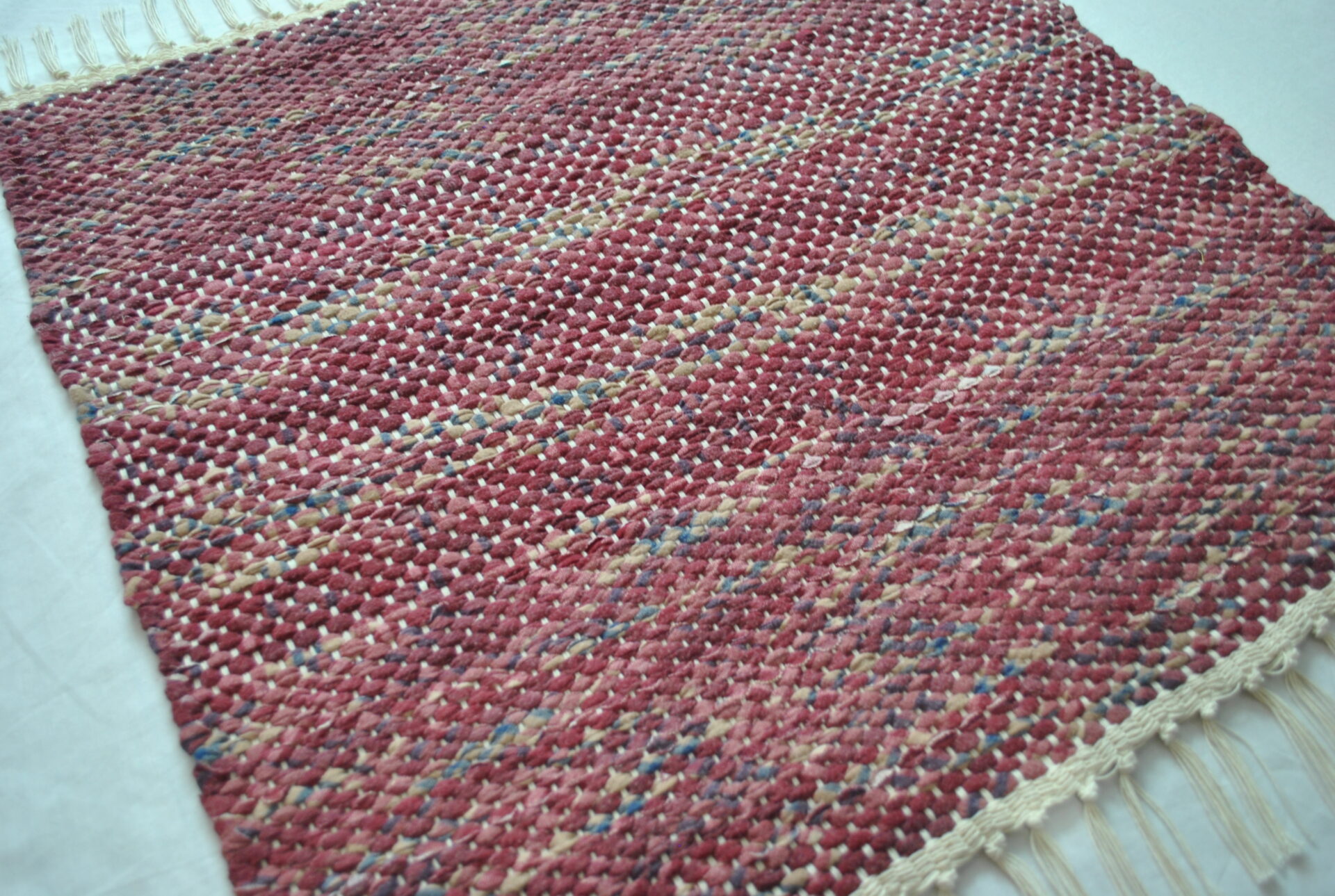 Cotton Rug, Gentle Beauty, 26x25 - Image 2