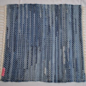 Denim Rug, Quiet Riot, 28x26